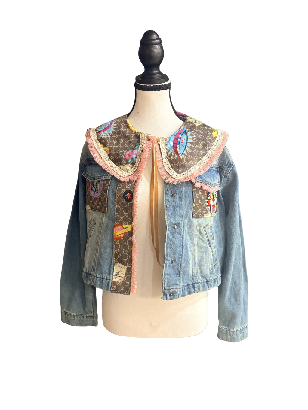 Gucci GG Space Motif Denim Jacket